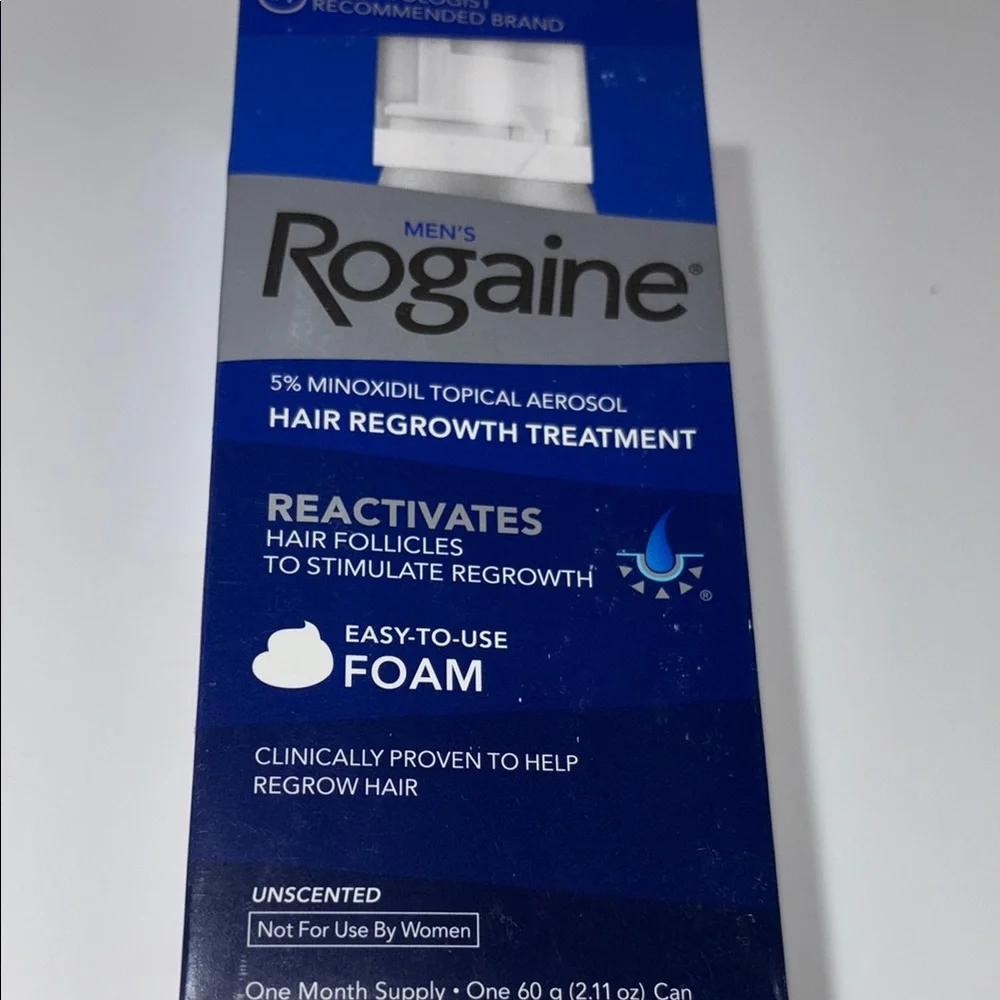 Rogaine Men’s Hair Regrowth Treatment Foam NWT